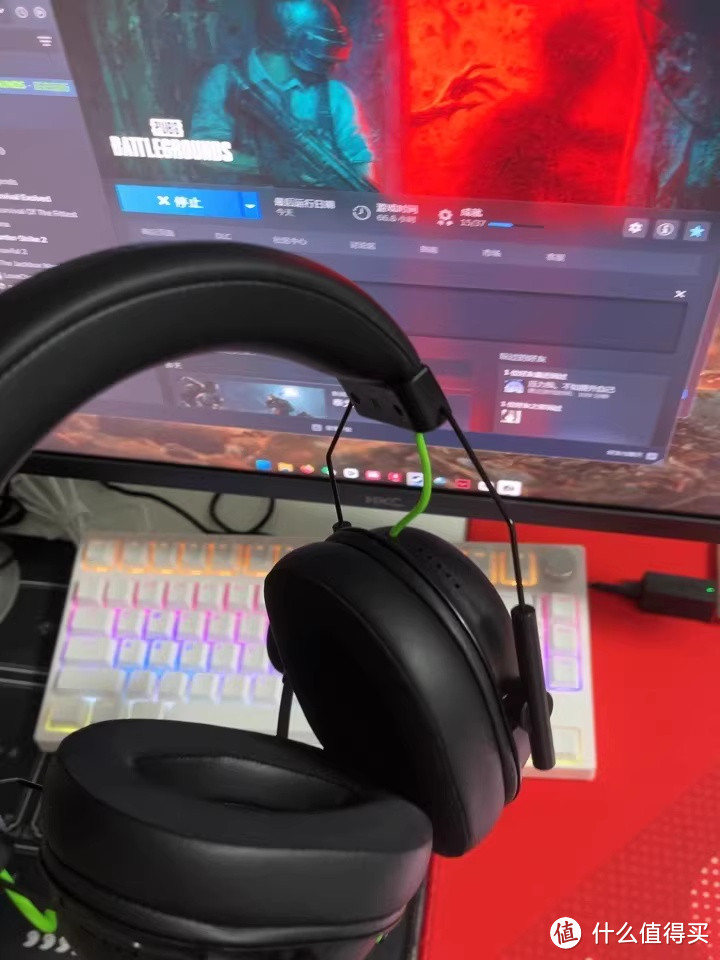 Razer旋风黑鲨V2 X头戴式电竞游戏耳机测评